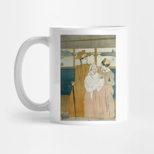 In the Omnibus by Mary Cassatt Mug